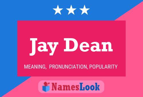 Jay Dean 名字海报