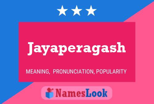 Jayaperagash 名字海报