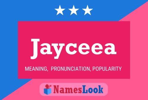 Jayceea 名字海报