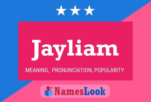 Jayliam 名字海报