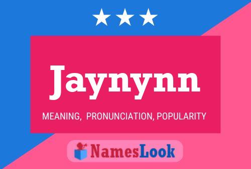 Jaynynn 名字海报