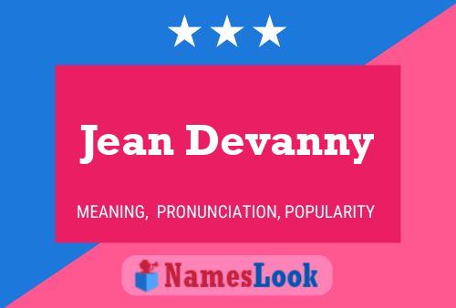 Jean Devanny 名字海报