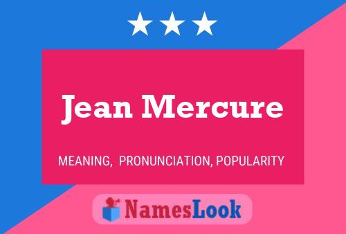 Jean Mercure 名字海报