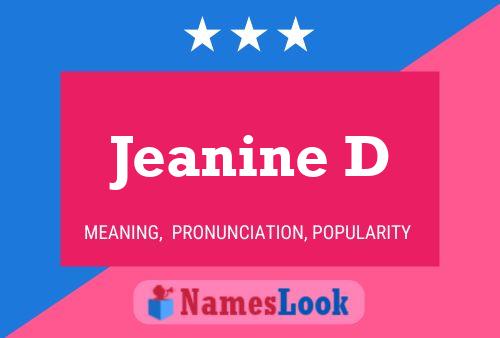 Jeanine D 名字海报