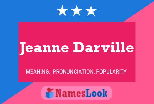 Jeanne Darville 名字海报