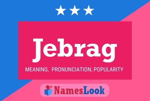 Jebrag 名字海报