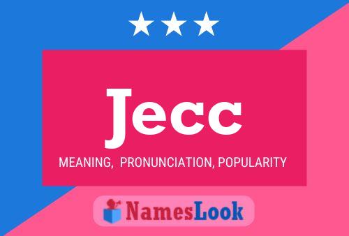 Jecc 名字海报