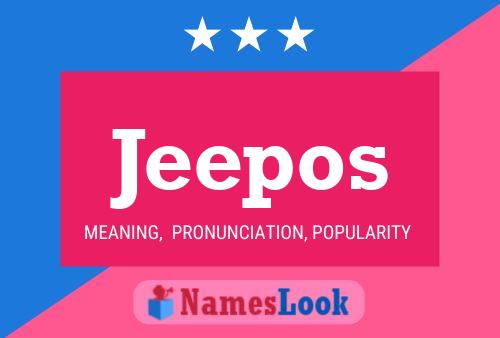 Jeepos 名字海报