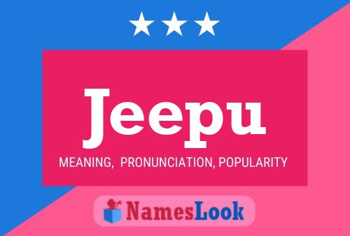 Jeepu 名字海报