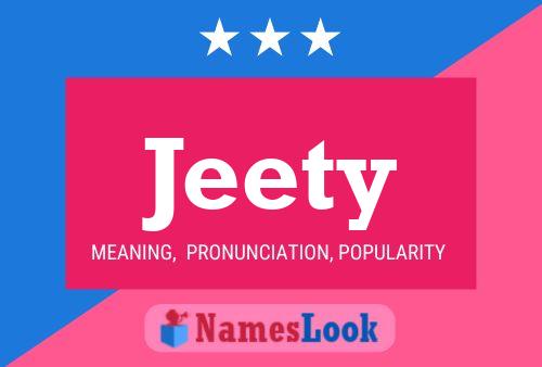 Jeety 名字海报