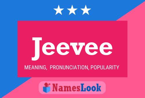 Jeevee 名字海报