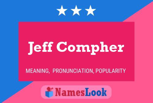 Jeff Compher 名字海报