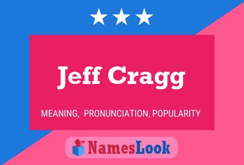 Jeff Cragg 名字海报