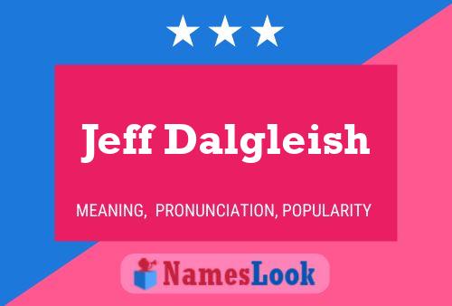 Jeff Dalgleish 名字海报