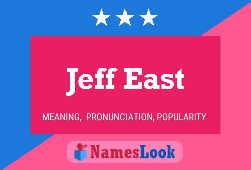 Jeff East 名字海报