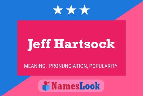 Jeff Hartsock 名字海报