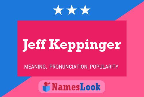 Jeff Keppinger 名字海报