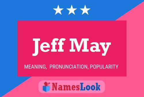 Jeff May 名字海报