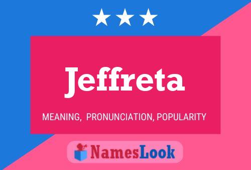 Jeffreta 名字海报