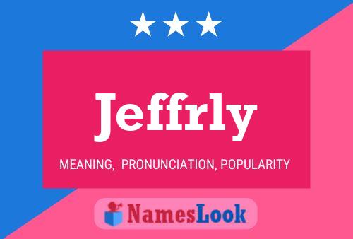 Jeffrly 名字海报