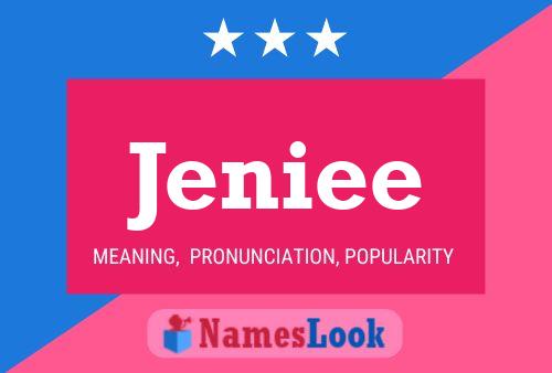 Jeniee 名字海报