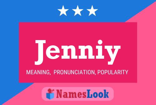 Jenniy 名字海报