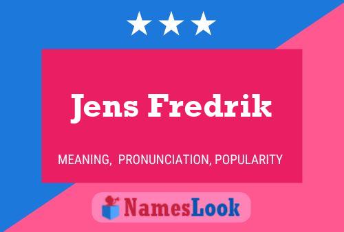 Jens Fredrik 名字海报