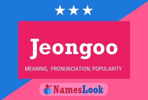 Jeongoo 名字海报