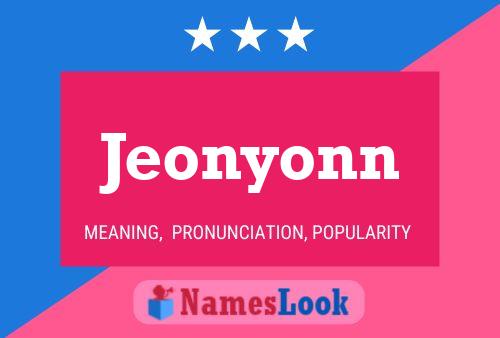 Jeonyonn 名字海报