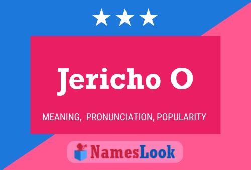 Jericho O 名字海报