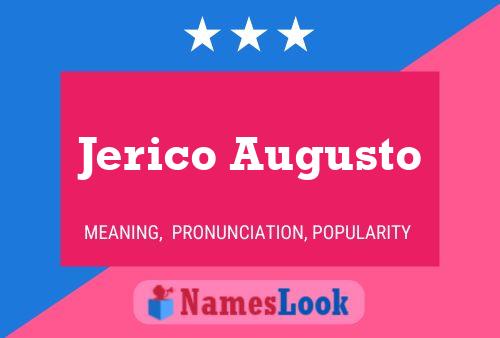 Jerico Augusto 名字海报