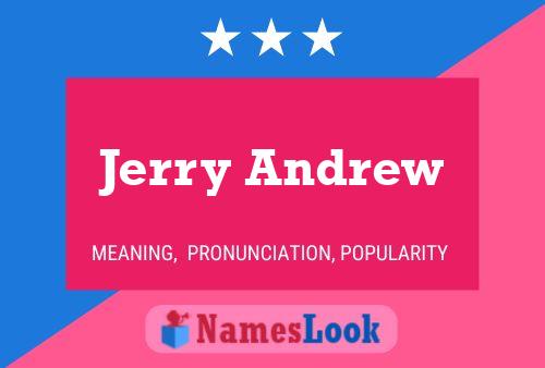 Jerry Andrew 名字海报