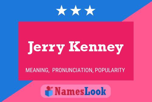 Jerry Kenney 名字海报