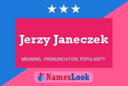 Jerzy Janeczek 名字海报