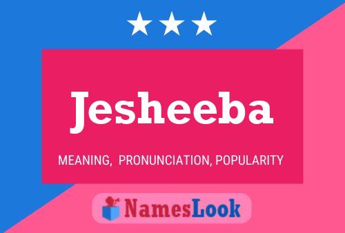 Jesheeba 名字海报