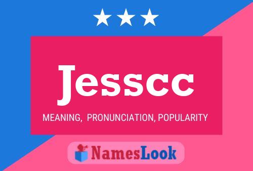 Jesscc 名字海报