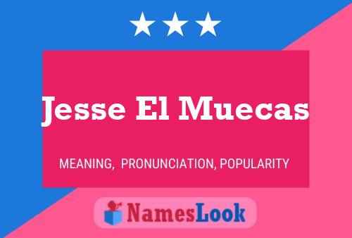 Jesse El Muecas 名字海报