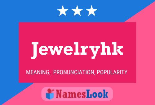 Jewelryhk 名字海报