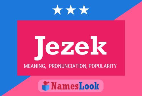 Jezek 名字海报