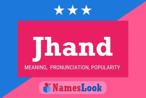 Jhand 名字海报