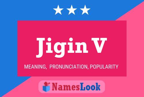 Jigin V 名字海报