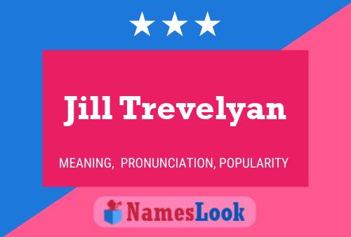 Jill Trevelyan 名字海报