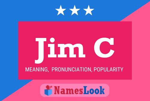 Jim C 名字海报