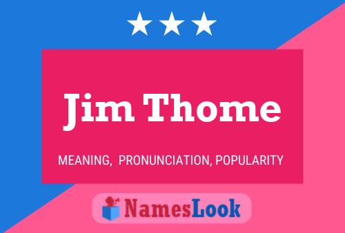 Jim Thome 名字海报