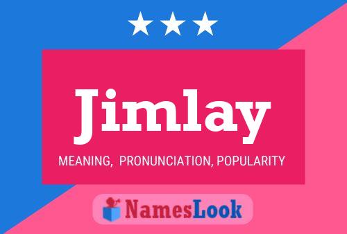 Jimlay 名字海报