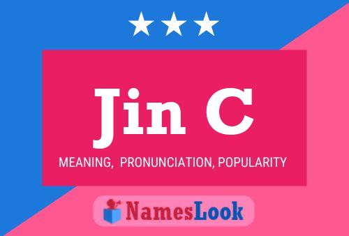 Jin C 名字海报