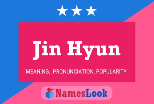 Jin Hyun 名字海报