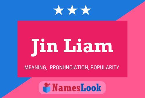 Jin Liam 名字海报