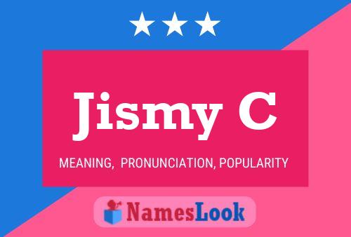 Jismy C 名字海报