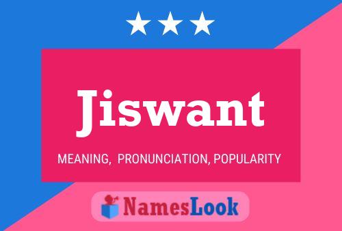 Jiswant 名字海报